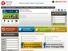 Tablet Screenshot of brandrich.com